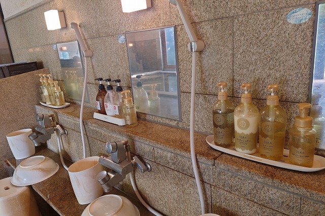 洗い場とアメニティ