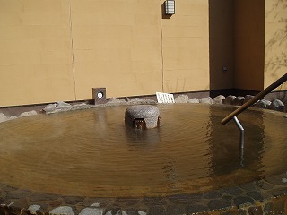 さいたま清河寺温泉の生源泉浴槽