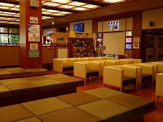七福の湯 戸田店の休憩室