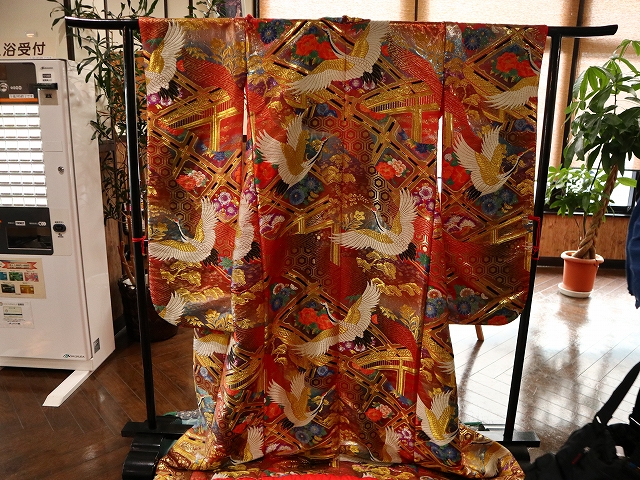 須賀谷温泉の着物