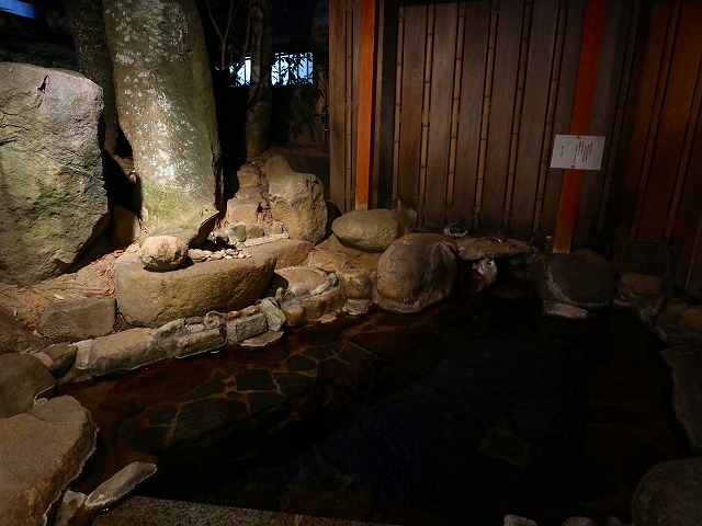湯元 玉井館の露天風呂