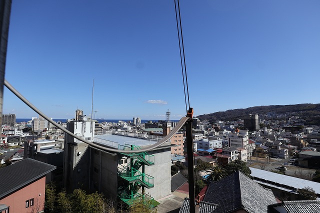 登山電車からの景色