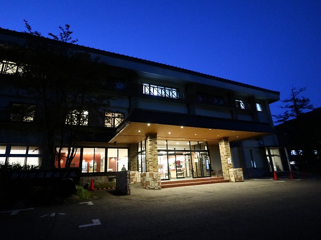 夜の奥日光高原ホテル
