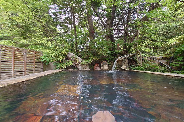 混浴露天上に入浴