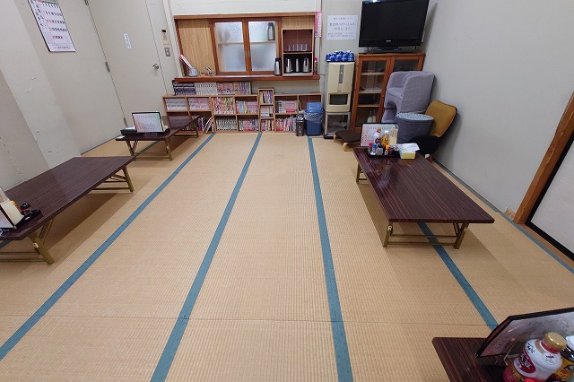 与一温泉の休憩室