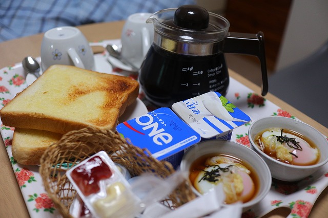 ビラ矢板の朝食