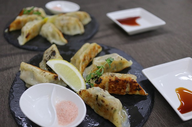 ナルコユリ餃子