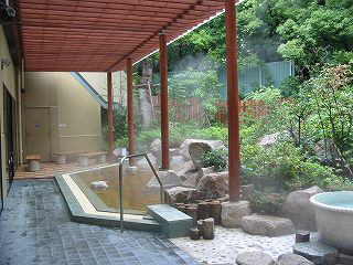 豊島園　庭の湯　露天風呂