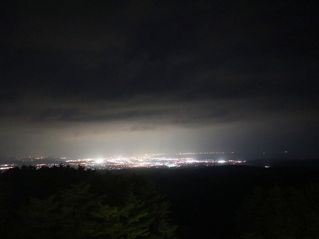 米子市街地の夜景