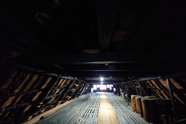 岩瀬家住宅の最上階