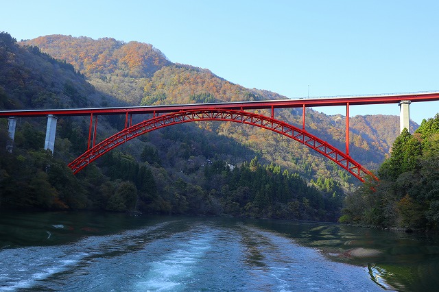 庄川峡の橋