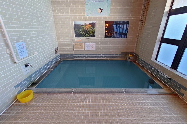 小野川温泉うめや旅館の女湯浴室