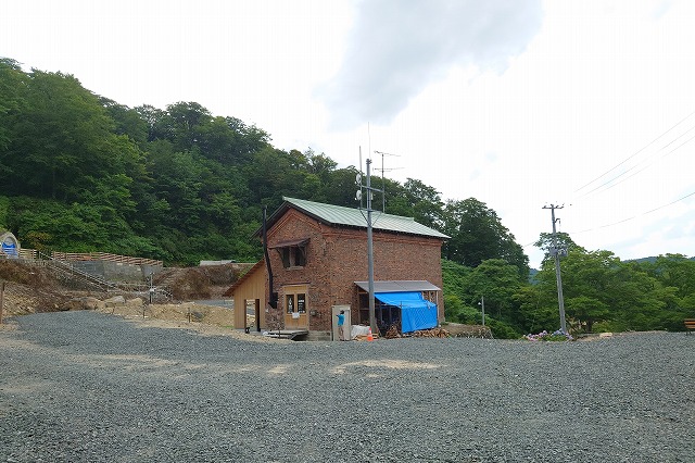 五色温泉の管理棟