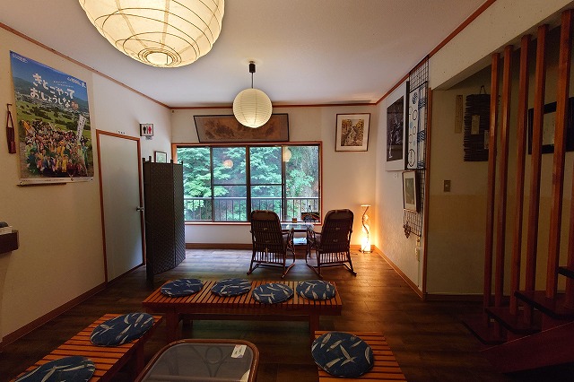 滝見屋のロビー