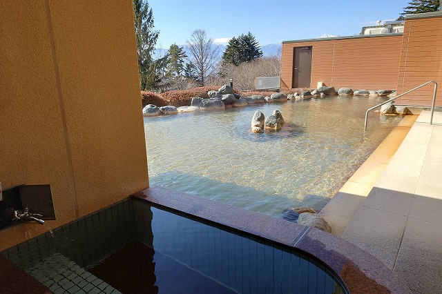 水風呂と露天風呂