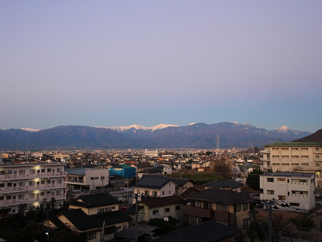 慶山の窓からの景色