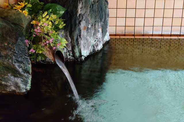ホテル吉野の湯口