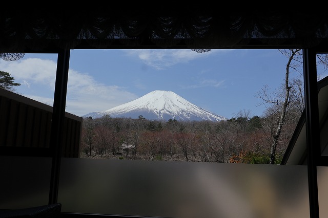 紅富士の湯の富士山