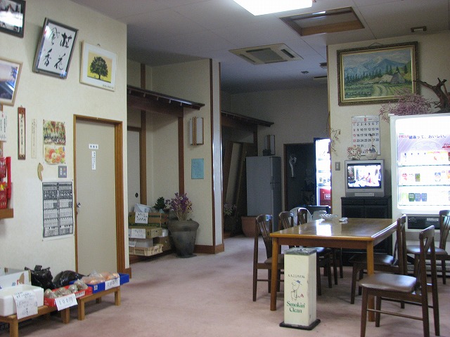 フカサワ温泉の館内