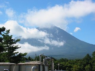 富士眺望の湯ゆらりと富士山