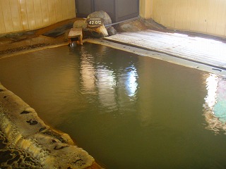 豊平峡温泉の浴槽