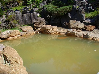 豊平峡温泉の露天風呂
