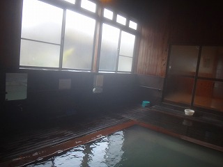 栗野岳温泉南洲館の桜湯の浴室