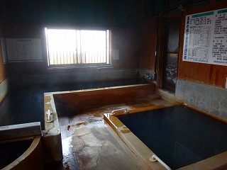 指宿温泉河原湯の浴室
