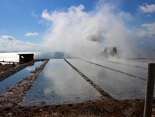 伏目海岸塩田跡 鹿児島温泉巡り旅