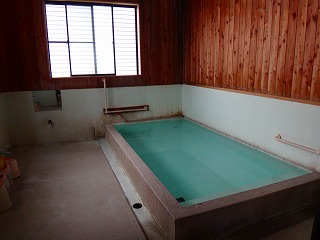 草津温泉　躑躅の湯の浴室