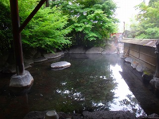 山恵の湯の展望風呂とは別の露天風呂