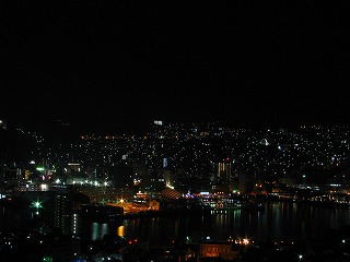 稲佐山から見る長崎の夜景