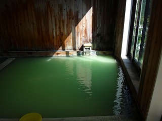 塩原温泉 大出館の混浴の御所の湯