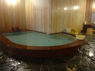 塩原温泉ホテルニュー塩原の水風呂