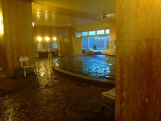 塩原温泉ホテルニュー塩原の男湯大浴場