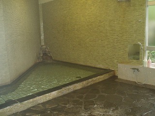 南アルプス温泉ロッジの浴室