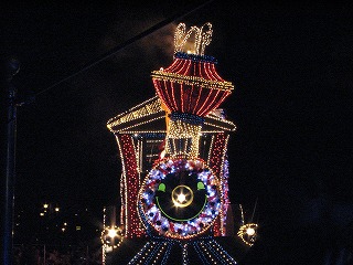 クリスマス混雑の東京ディズニーランド07