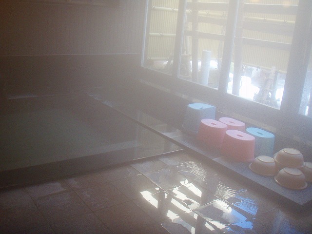 赤湯温泉大文字屋の浴室