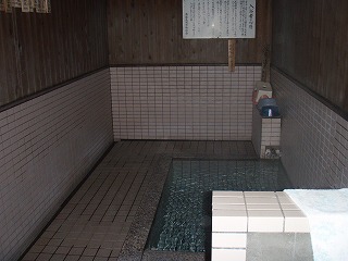 湯宿温泉小滝の湯の浴室
