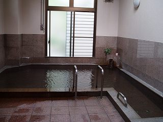 湯西川温泉湯西川別館の女湯大浴場